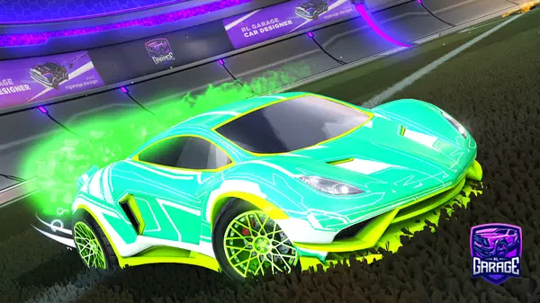 A Rocket League car design from BoredSwift4720
