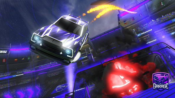 A Rocket League car design from HungryBanana