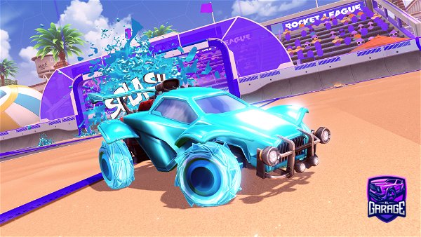 A Rocket League car design from Rl_gusso