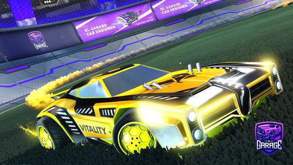 A Rocket League car design from Pusio-_-