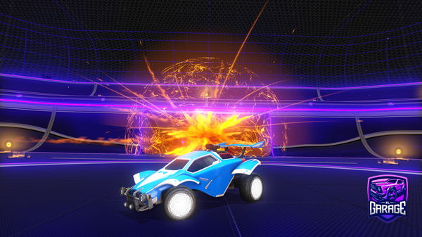 A Rocket League car design from G17_RL
