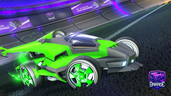 A Rocket League car design from 20trocks06