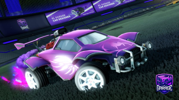 A Rocket League car design from DiniSilva
