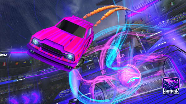 A Rocket League car design from bocanc