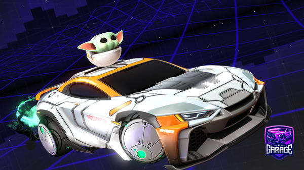 A Rocket League car design from SuperMommy