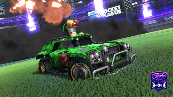 A Rocket League car design from RocketHamster27