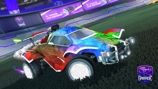 A Rocket League car design from Haematitownez