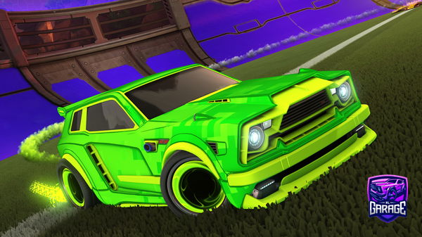 A Rocket League car design from NathanHHHH