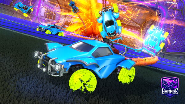 A Rocket League car design from Zac_Leigh69