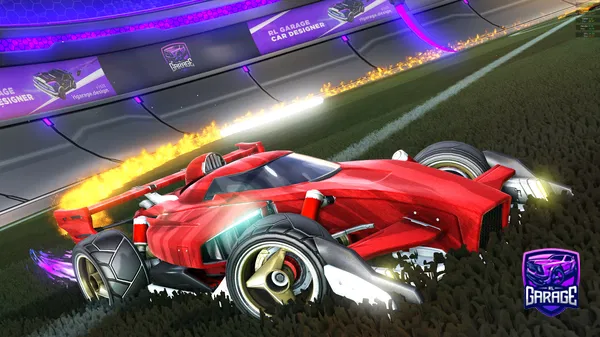 A Rocket League car design from Mc_FLY7996