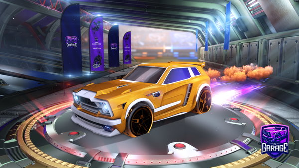 A Rocket League car design from OniChan3268