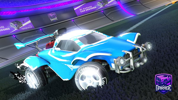 A Rocket League car design from EBlaerG