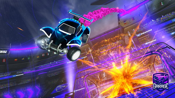 A Rocket League car design from MeShHrbi