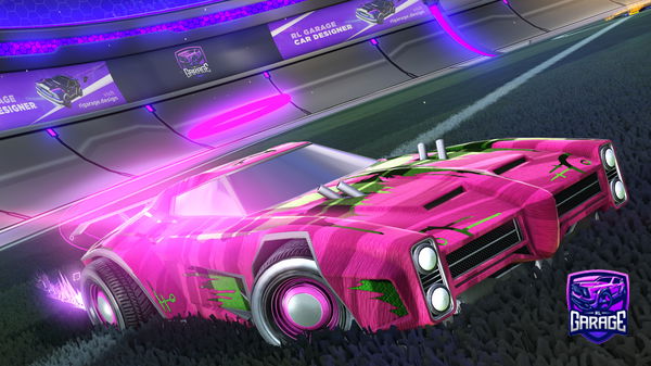 A Rocket League car design from TopBinner