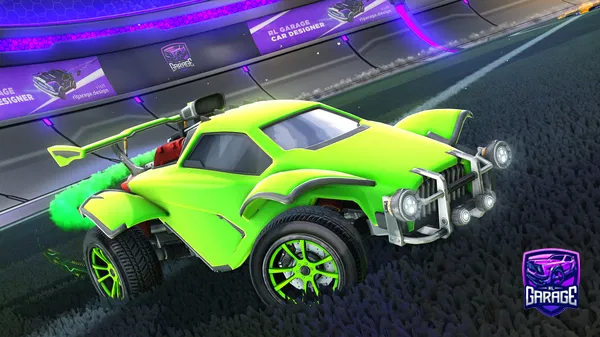 A Rocket League car design from RuthlessCurve89