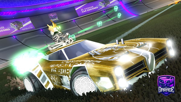 A Rocket League car design from FazeAqua5681