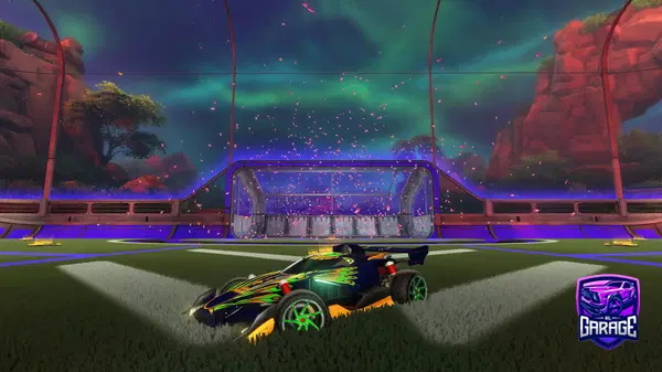 A Rocket League car design from nights