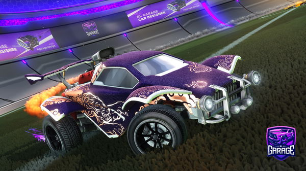 A Rocket League car design from Caillou_894