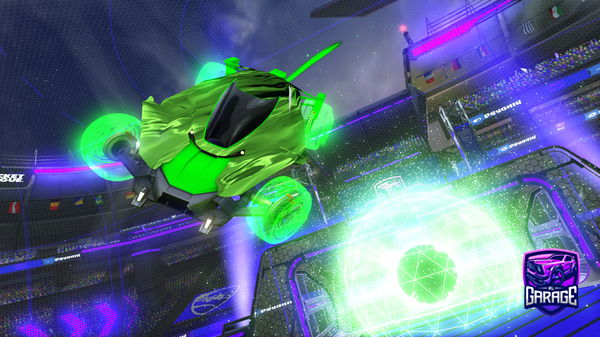 A Rocket League car design from ljfydyofot