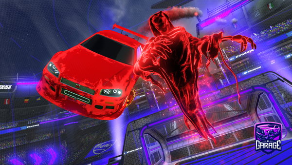 A Rocket League car design from FASTNETROCK