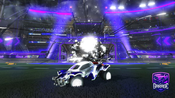 A Rocket League car design from THEB33RMAN8086