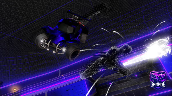 A Rocket League car design from chickennugget321