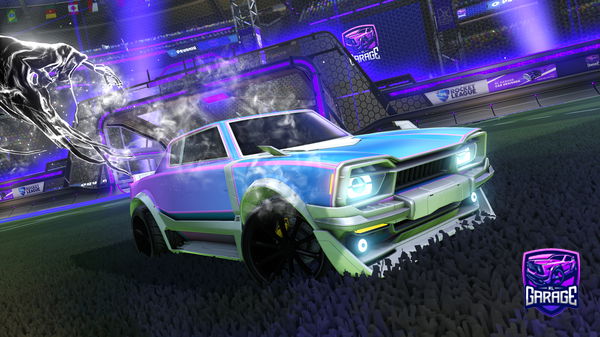 A Rocket League car design from zyxelRL