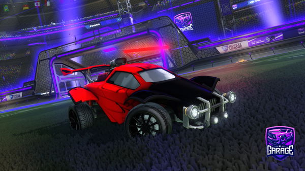 A Rocket League car design from Mrcarr2007
