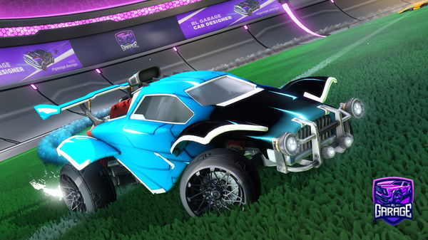 A Rocket League car design from NotTarta24