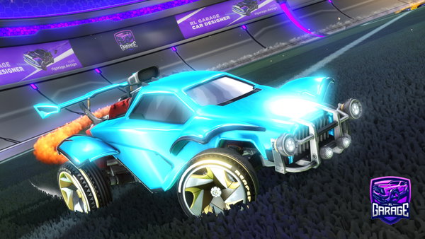 A Rocket League car design from ILikeBagels