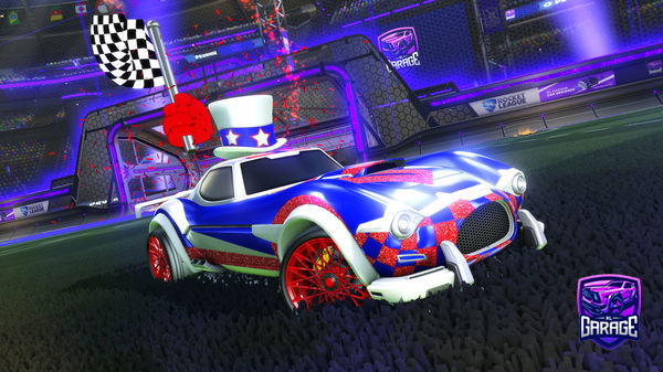 A Rocket League car design from Kugelmagnet69