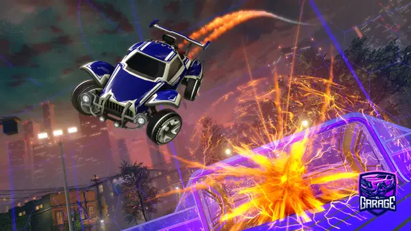 A Rocket League car design from Hexaal