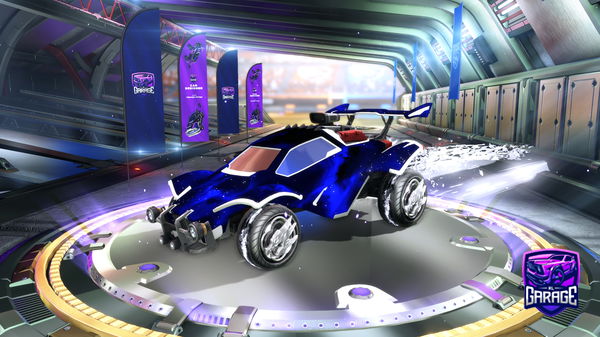 A Rocket League car design from aeroftw