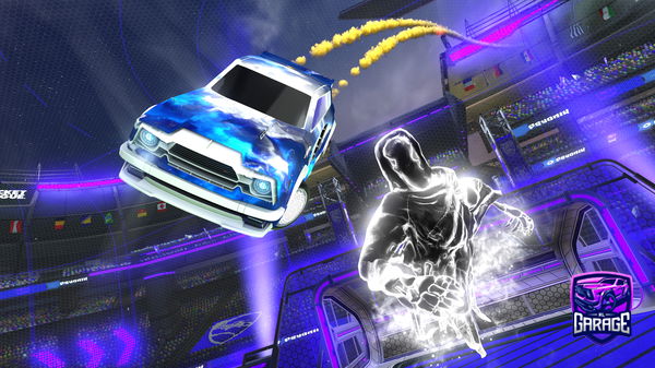 A Rocket League car design from ps4_ili_q9