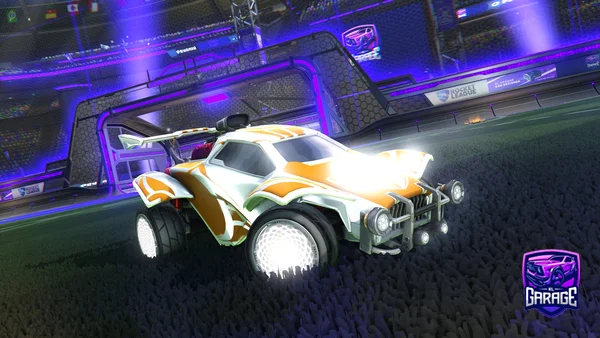 A Rocket League car design from RicckiPs4