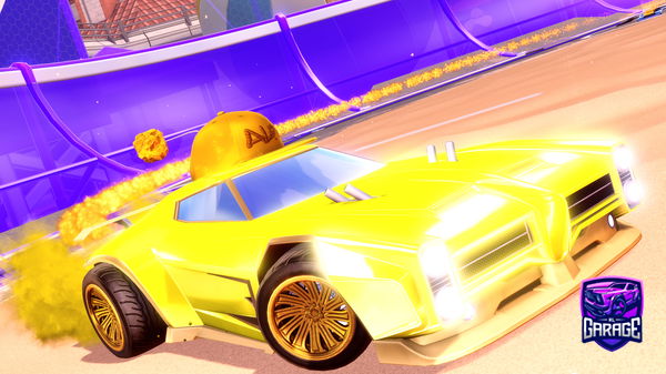 A Rocket League car design from Ezbtou