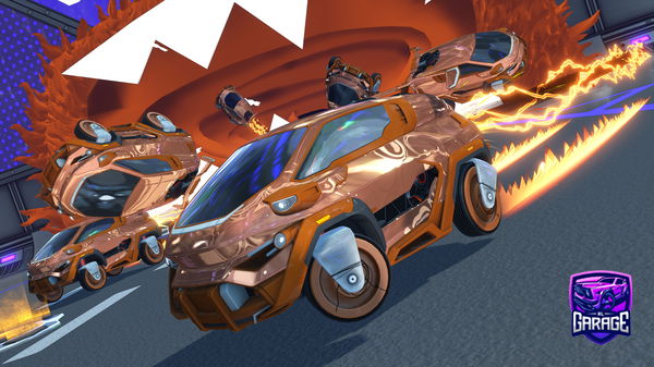 A Rocket League car design from Immfi