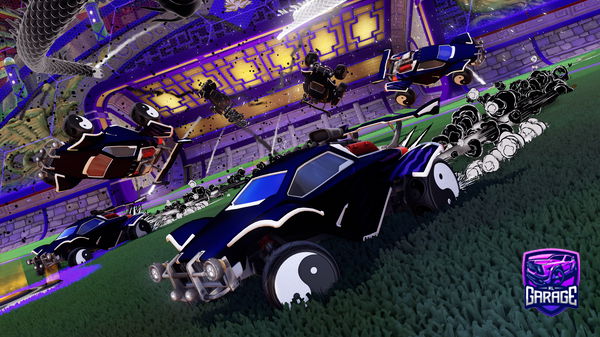 A Rocket League car design from LUCKYLUKE123