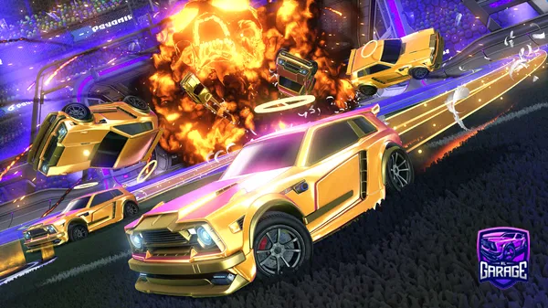 A Rocket League car design from Shokuyoebi