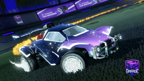 A Rocket League car design from H0TP0T