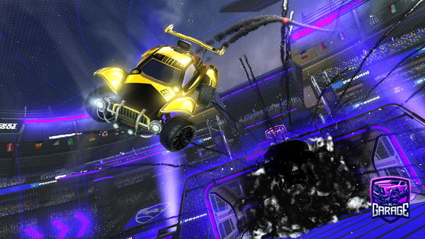 A Rocket League car design from Zackarym0