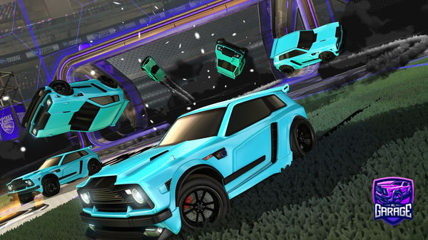 A Rocket League car design from Bartusorus_rex