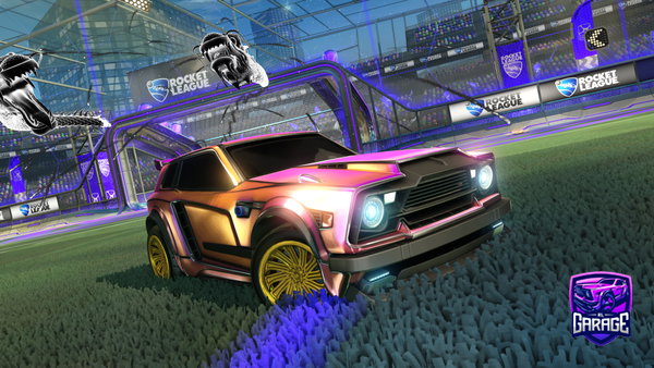 A Rocket League car design from Click_infernal