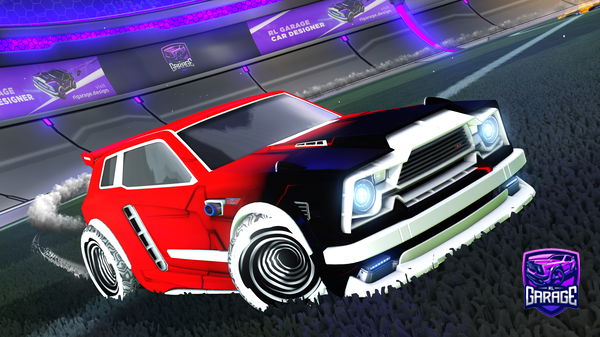 A Rocket League car design from Sparxy3115