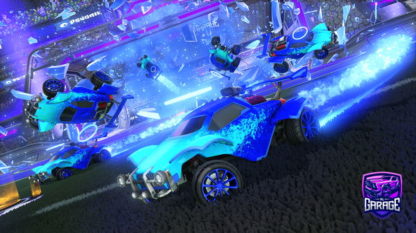 A Rocket League car design from wanted_disc289