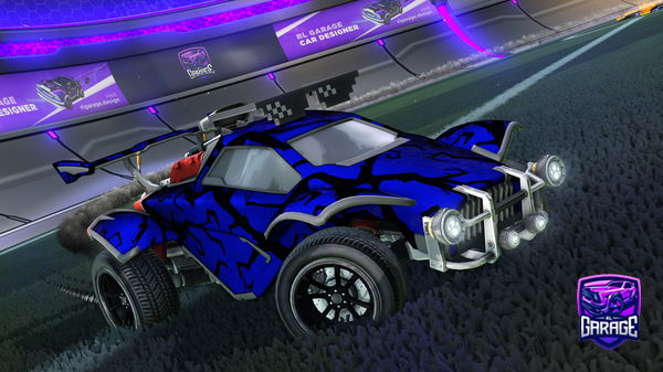 A Rocket League car design from zyramyr