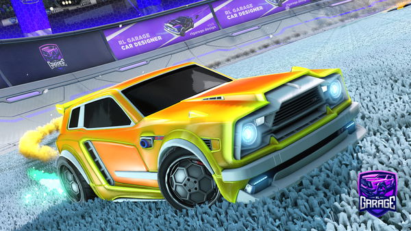 A Rocket League car design from eyezayyuh