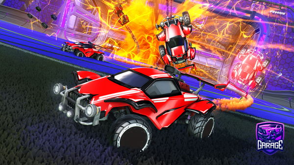 A Rocket League car design from AstroIsKool