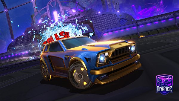 A Rocket League car design from TheLacoste
