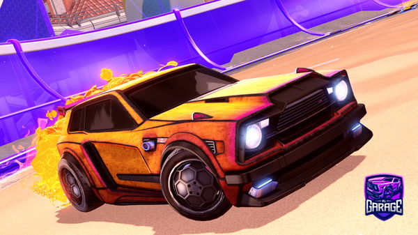 A Rocket League car design from Apparently_GOATed